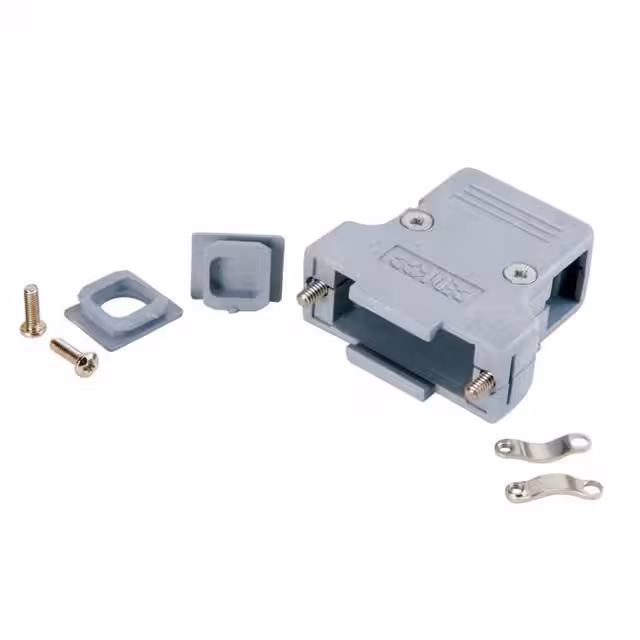 165X11899XE Conec  Carcasas traseras para conectores D-Sub en forma de D